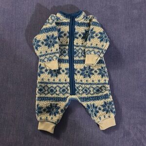 Sherpa baby outfit